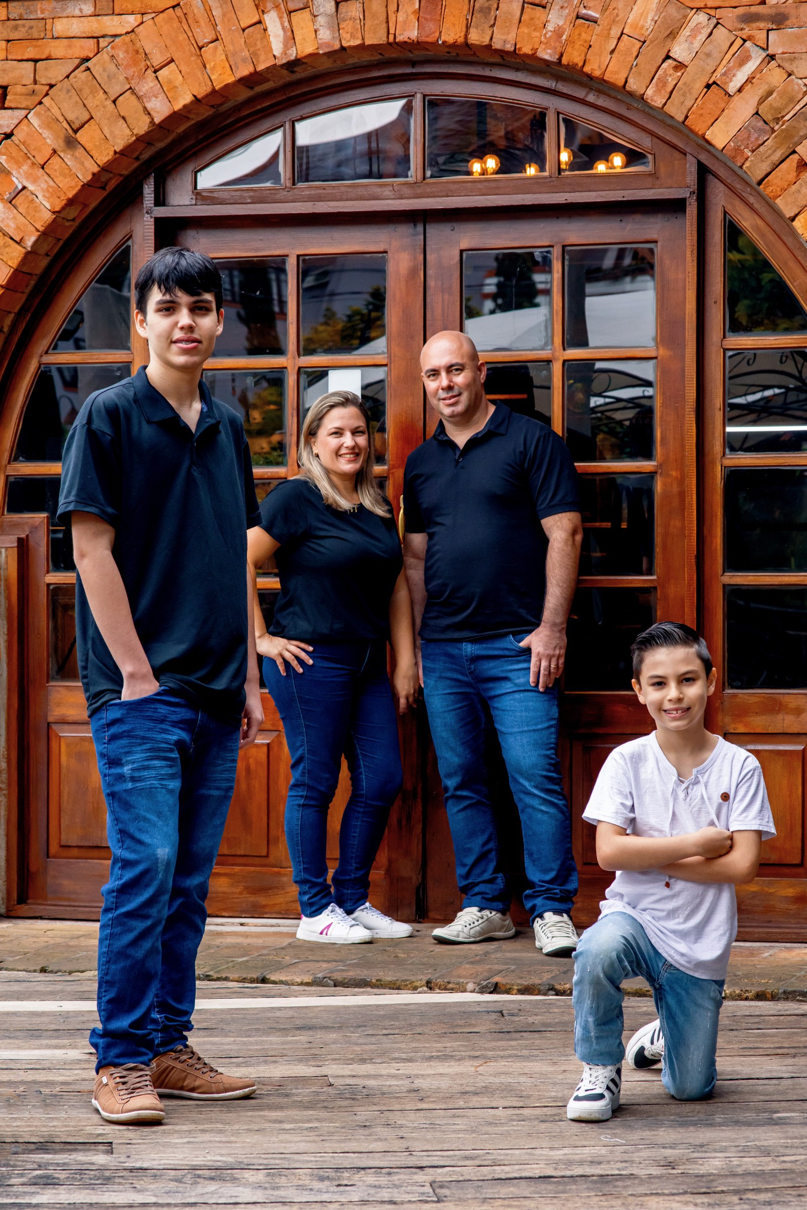 Ensaio Família - Carlos, Sabrina, Matheus e Thomas